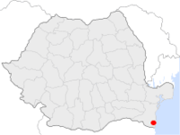 Localización de Mangalia