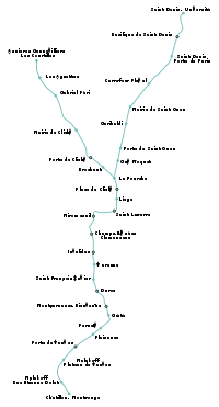 Map of Paris metro line 13.svg