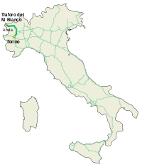 Mappa autostrada A5 Italia.svg