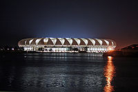 Estadio Nelson Mandela Bay, donde se jugó el partido