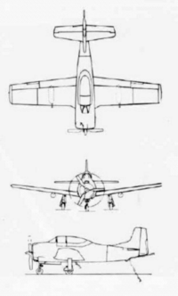 North American T-28C line drawings.PNG