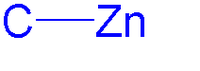 Los compuestos de organozinc se caracterizan por el enlace C-Zn