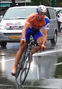 Pedro Horrillo durante el Giro de Italia 2007.