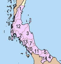 Provincias del sur
