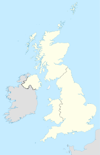 Localización de Larne en Reino Unido