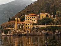 Villa del Balbianello y el lago Como (Italia)
