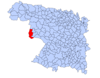 Localización de Villarino Tras la Sierra