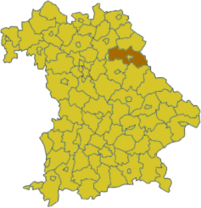 Situación de Landkreis Neustadt an der Waldnaab