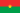 Bandera de Burkina Faso.