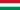 Bandera de Hungría.