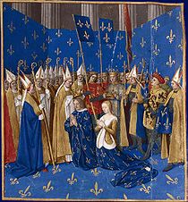 Coronation of Louis VIII and Blanche of Castile 1223.jpg