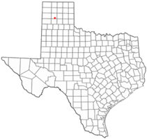 Localización en el estado de Texas