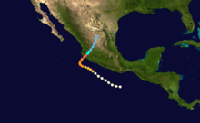 1959 Mexico hurricane track.png