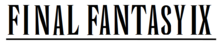 Final Fantasy IX wordmark.png