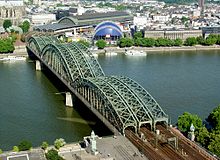 Hohenzollernbrücke Köln von oben.jpg