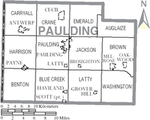 Map of Paulding County Ohio With Municipal and Township Labels.PNG