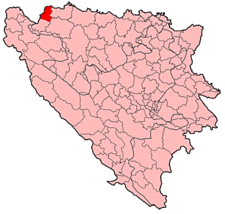 Situación de Bosanska Kostajnica