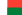 Bandera de Madagascar.