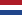 Bandera de los Países Bajos.