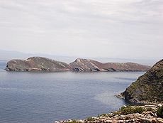 Vista parcial de la isla Jochihuata