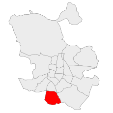 Villaverde District loc-map.svg