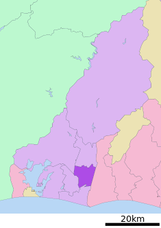 Localización de Higashi-ku