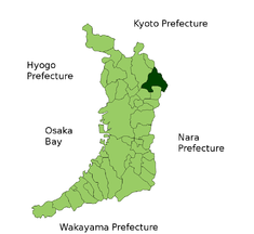 Localización de Hirakata