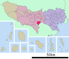 Localización de Inagi
