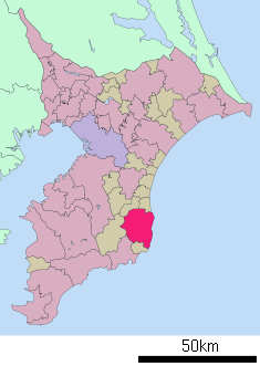 Localización de Isumi