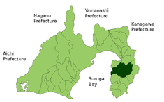 Localización de Izu