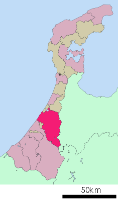 Localización de Kanazawa