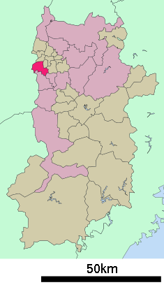 Localización de Kashiba