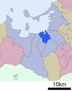 Localización de Chūō-ku