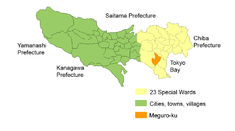 Localización de Meguro