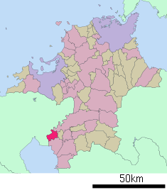 Localización de Ōkawa