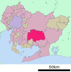 Localización de Okazaki