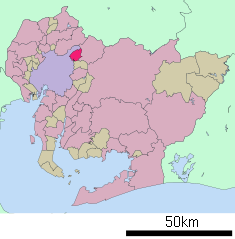 Localización de Owariasahi