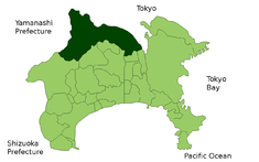 Localización de Sagamihara
