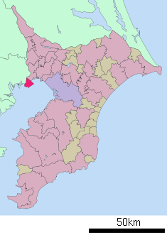 Localización de Urayasu