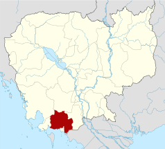 Ubicación de Provincia de Kompot