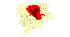 Ubicación de Área Metropolitana de Albacete