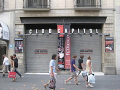 Club Capitol Barcelona juliol 2009.jpg