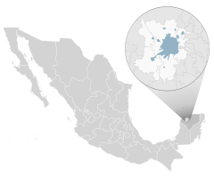 Ubicación de Zona metropolitana de Mérida