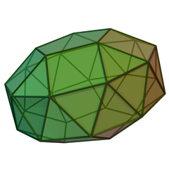 Bicúpula pentagonal giroelongada