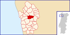 Localización de Macieira da Maia