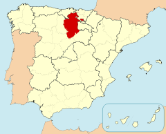 Ubicación de Provincia de Burgos