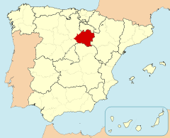 Ubicación de la provincia de Soria