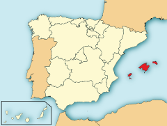 Ubicación de Islas Baleares