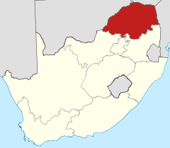 Ubicación de Limpopo