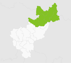 Localización de la Sierra Gorda en el Estado de Querétaro